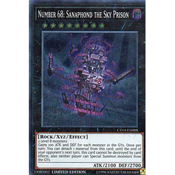 Number 68: Sanaphond the Sky Prison CT14-EN008 Super rare