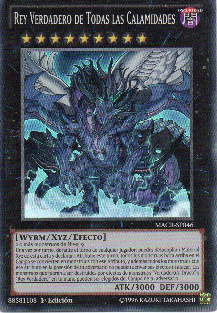 Rey Verdadero de todas las Calamidades MACR-SP046 Super rare
