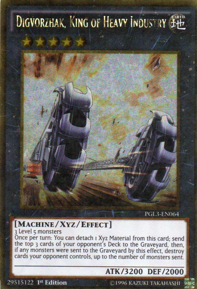 Digvorzhak, King of Heavy Industry PGL3-EN064 Gold rare