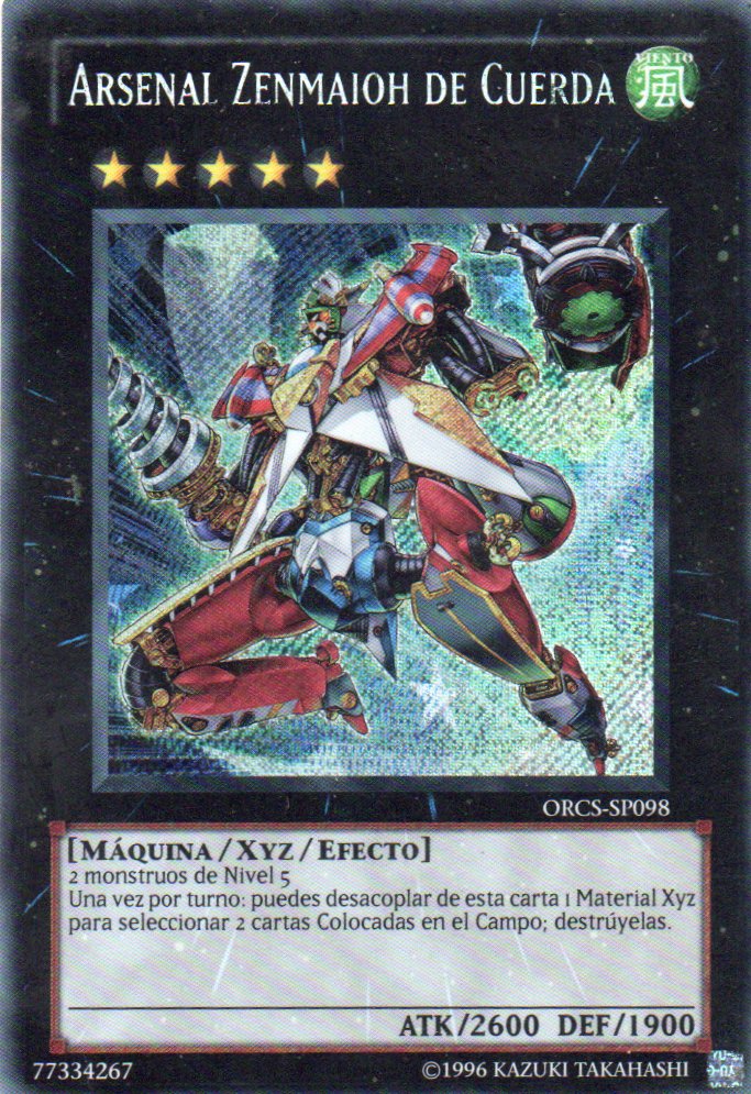 Arsenal Zenmaioh de Cuerda ORCS-SP098 Secret rare