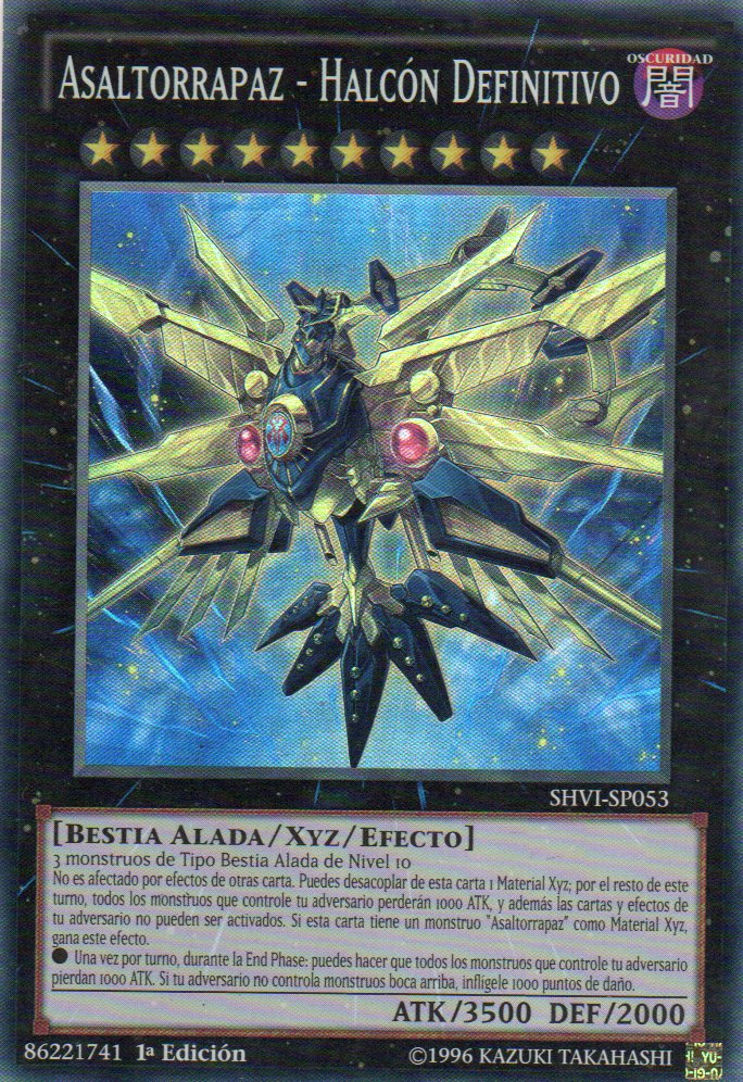 Asaltorrapaz - Halcon Defnitivo SHVI-SP053 Super rare