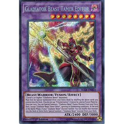 Gladiator Beast Tamer Editor BLLR-EN023 Secret rare