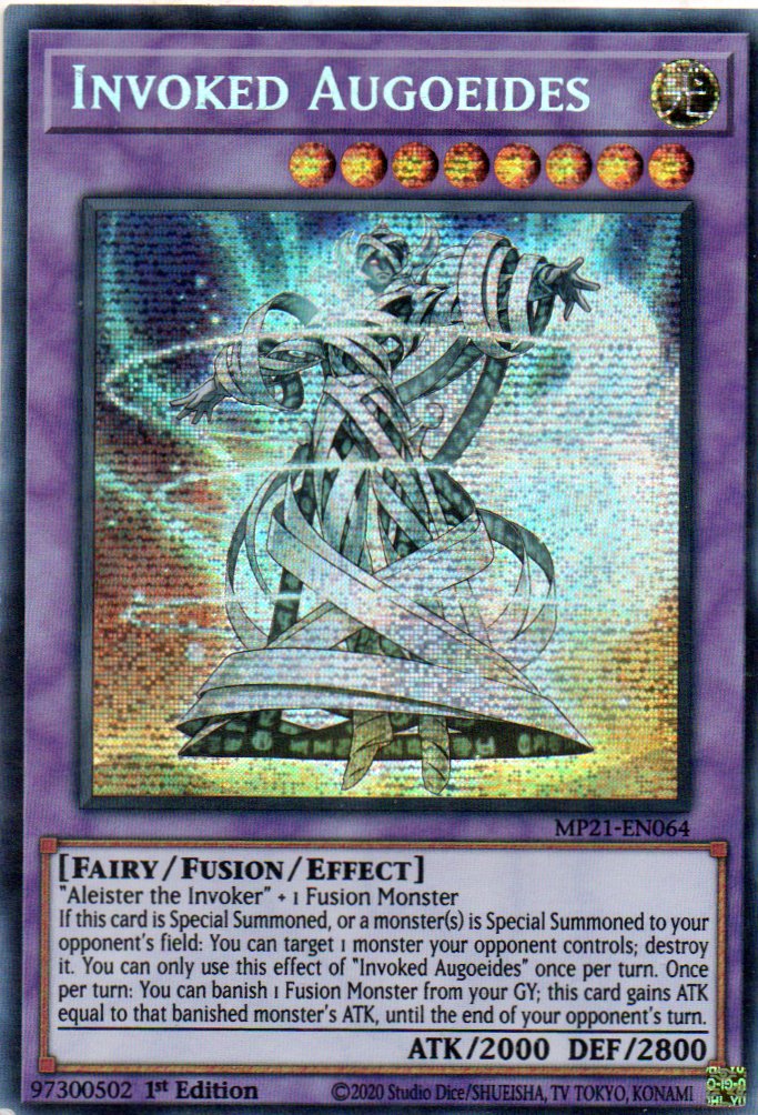 nvoked Augoeides MP21-EN064 Secret rare