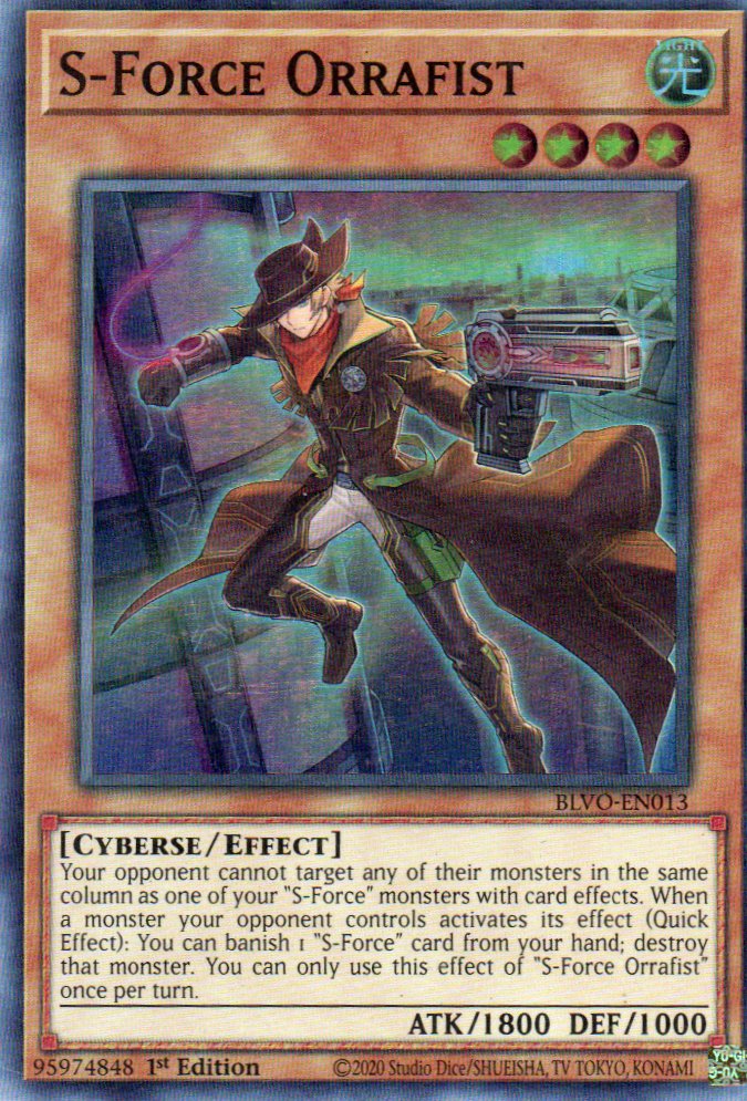 S-Force Orrafist BLVO-EN013 Super rare