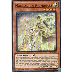 Mannadium Riumheart CYAC-EN012 Ultra rare