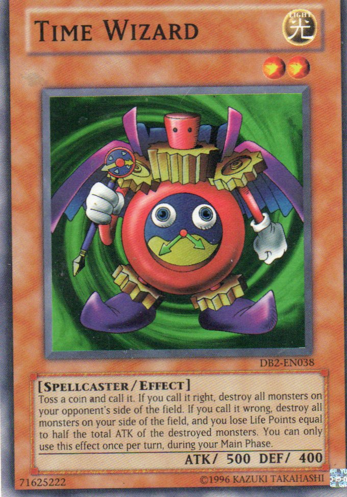 Time Wizard DB2-EN038 Super rare