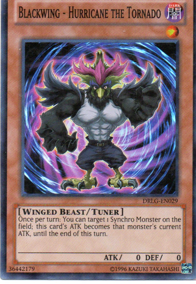 Blackwing - Hurricane the Tornado DRLG-EN029 Super rare