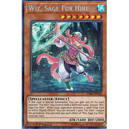 Wiz, Sage Fur Hire DASA-EN022 Secret rare