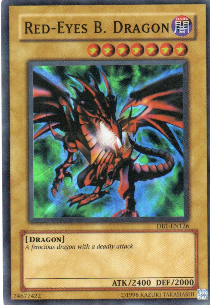 Red-Eyes B. Dragon DB1-EN126 Super rare