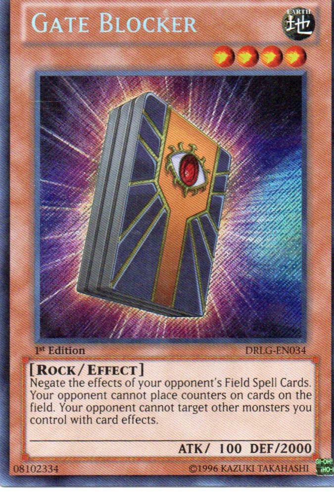 Gate Blocker DRLG-EN034 Secret rare