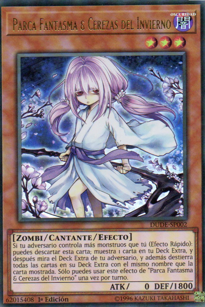 Parca Fantasma & Cerezas del invierno DUDE-SP002 Ultra rare