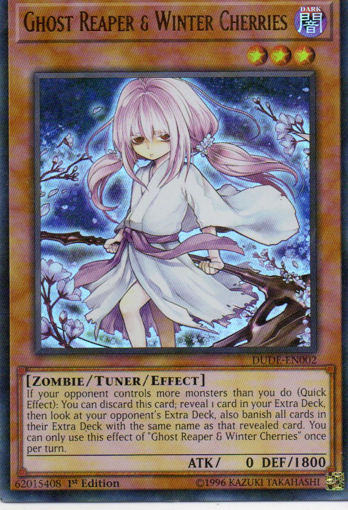 Ghost Reaper & Winter Cherries DUDE-EN002 Ultra rare