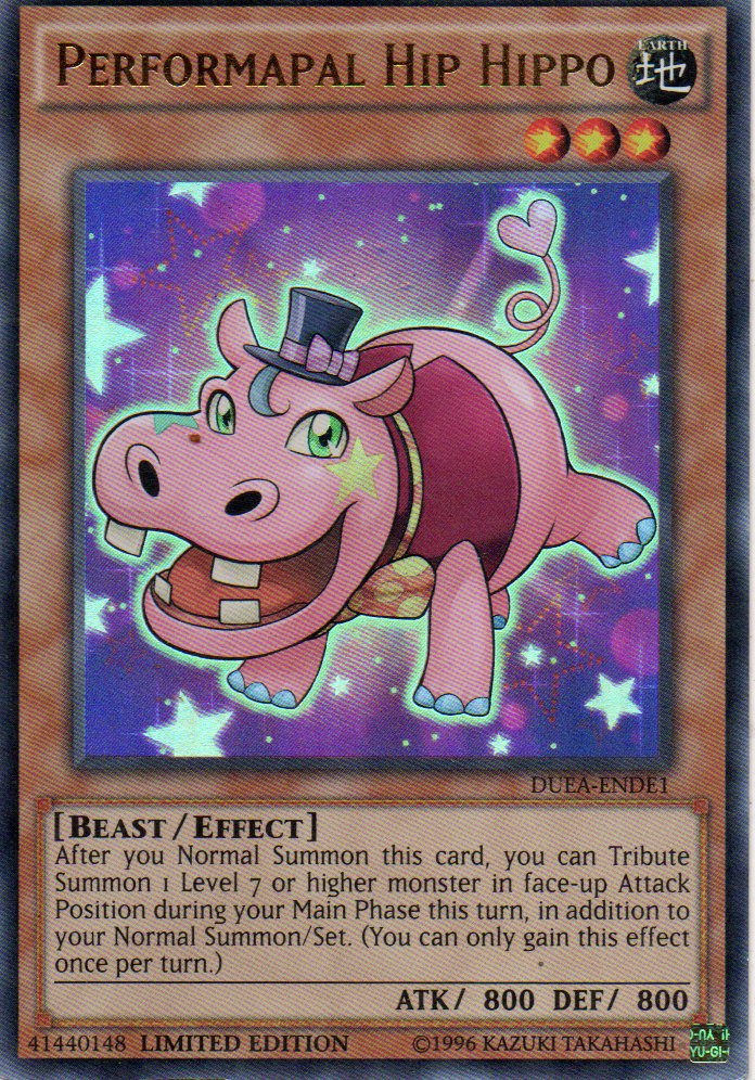 Performapal Hip Hippo DUEA-ENDE1 Ultra rare