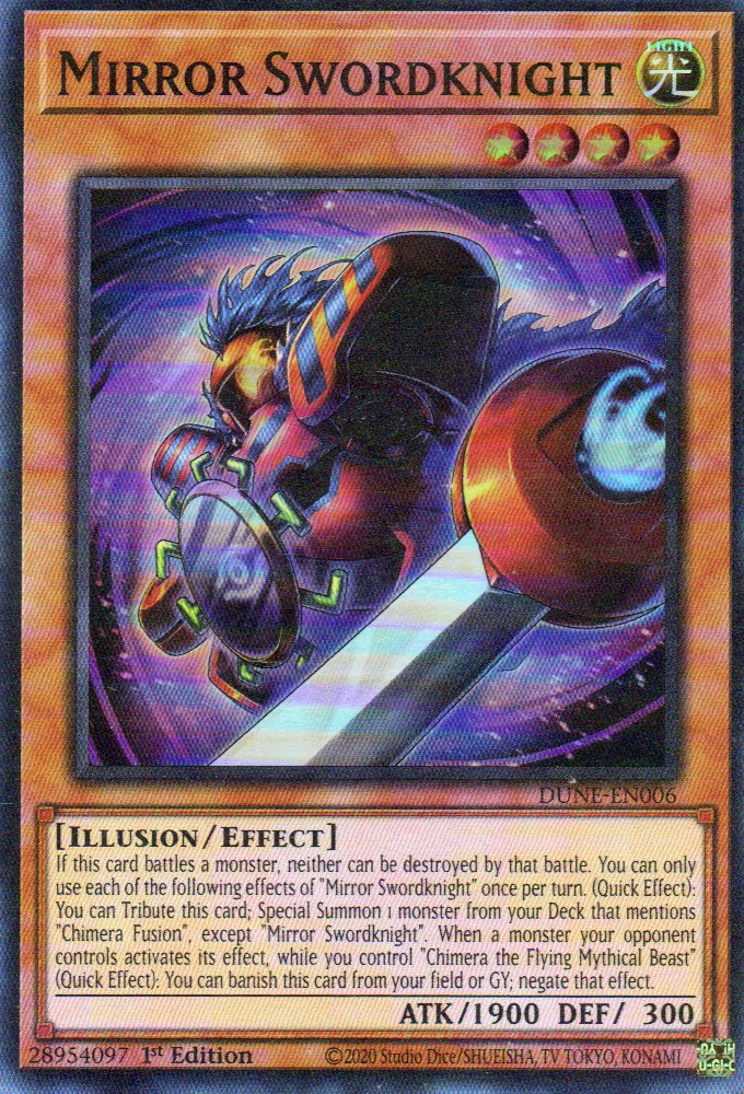 Mirror Swordknight DUNE-EN006 Super rare