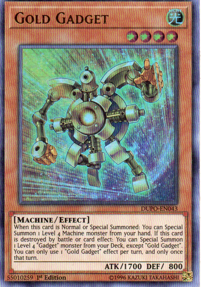 Gold Gadget DUPO-EN043 Super rare