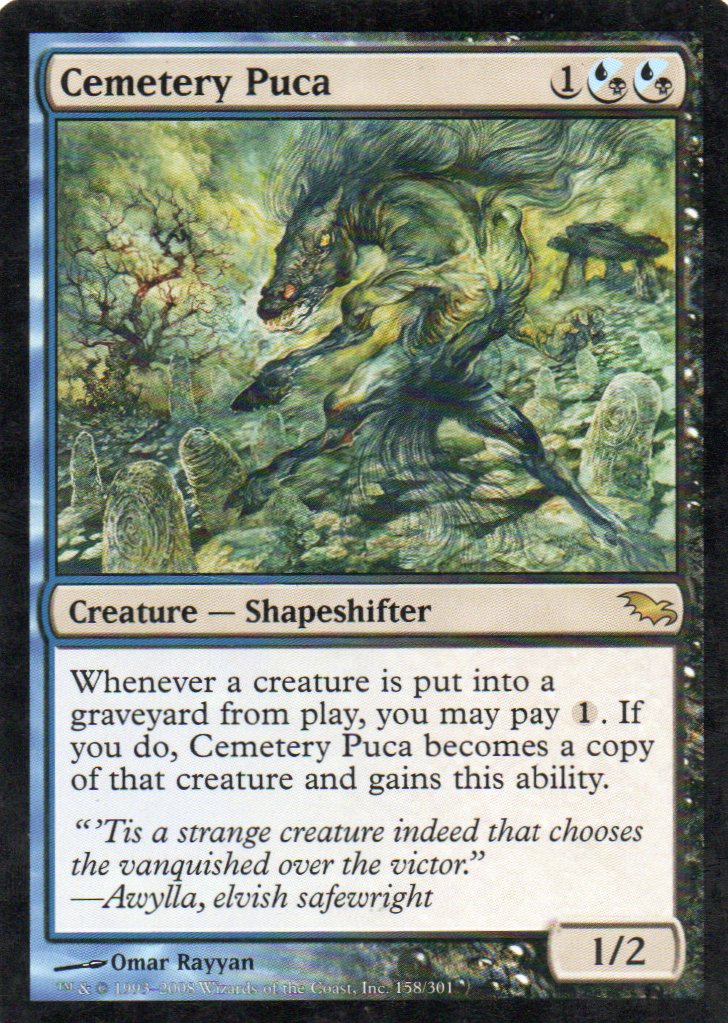 Cementery Puca 158 Rare