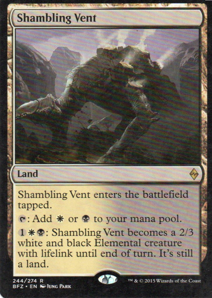 Shambling Vent BFZ 244 Rare