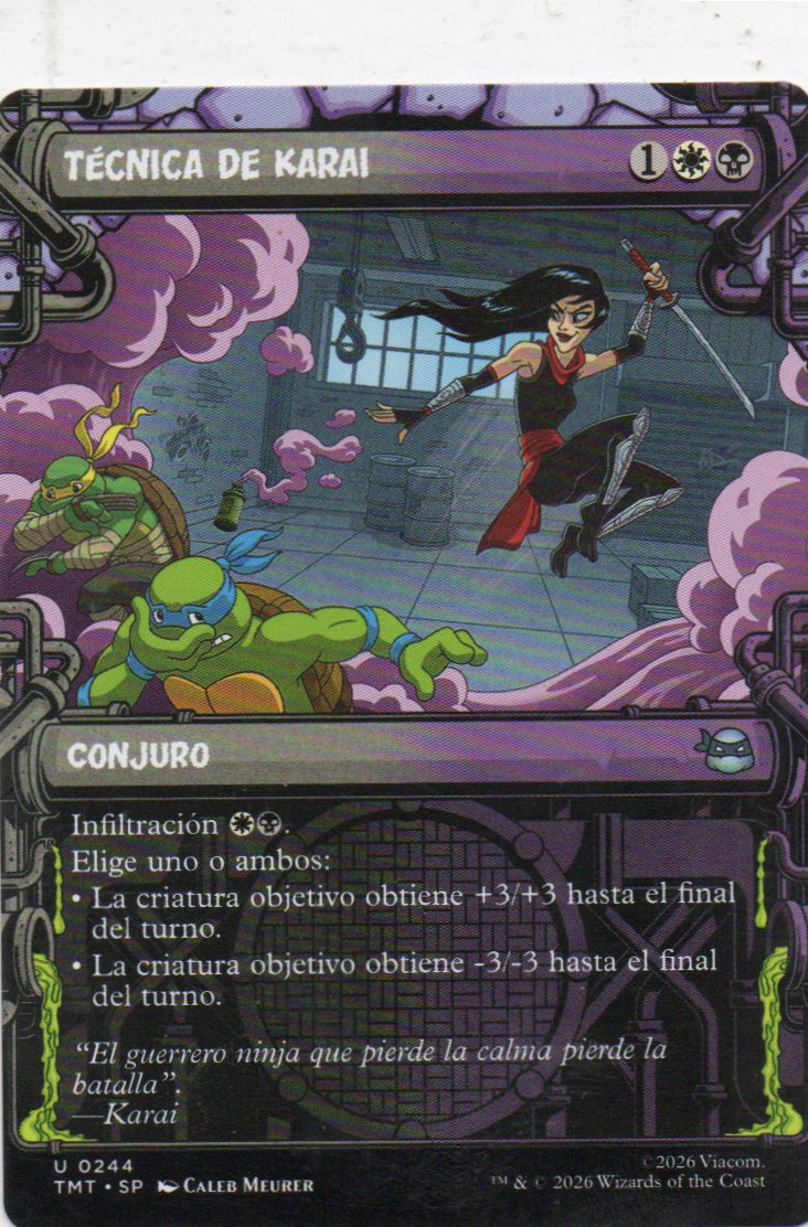 Tecnica de Karai TMT 244 Uncommun