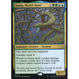 Koma, World-Eater FDN 121 Rare