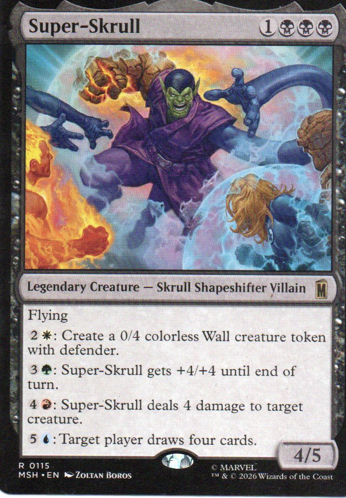 Super-Skrull MSH 115 Rare