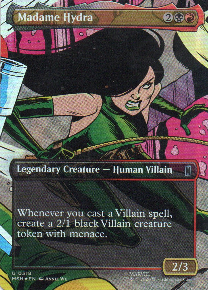 Madame Hydra MSH 318 Uncommon foil