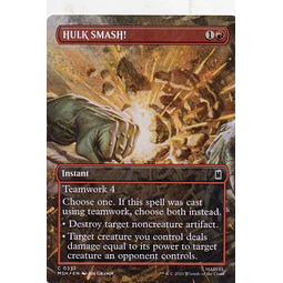 Hulk Smash! MSH 332 Commun
