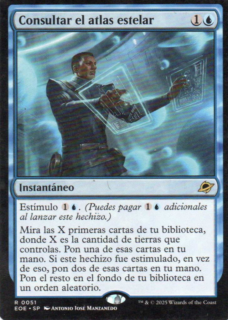 Consular el atlas estelar EOE 051 Rare