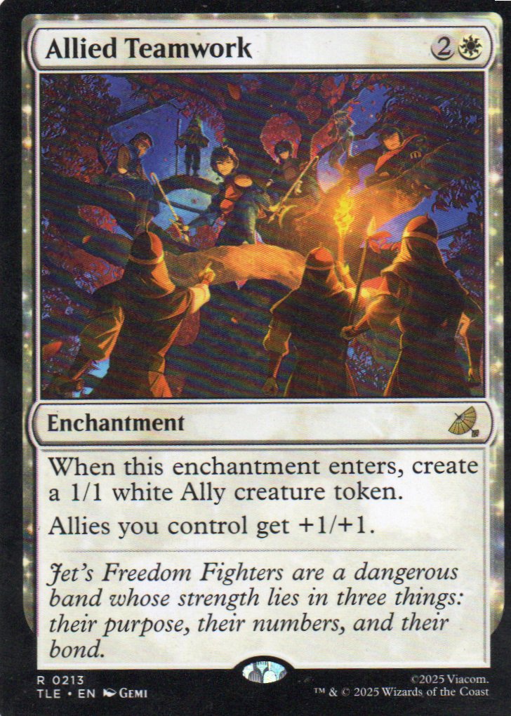 Allied Teamwork TLE 213 Rare