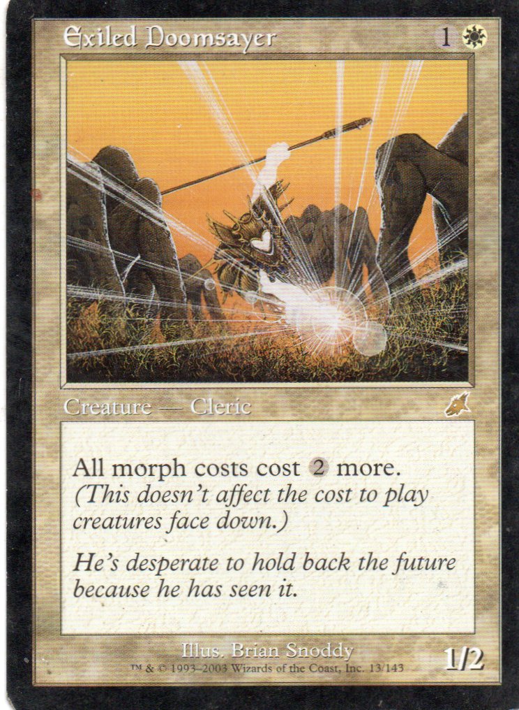 Exiled Doomsayer 13 Rare