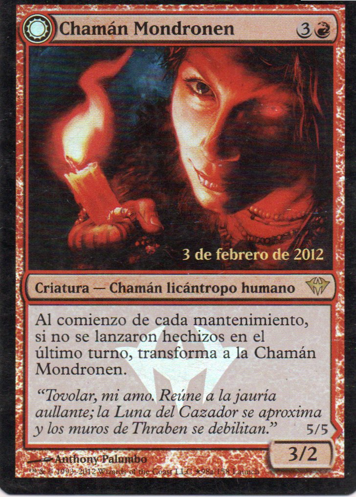 Chaman Moundronen 98 Rare foil