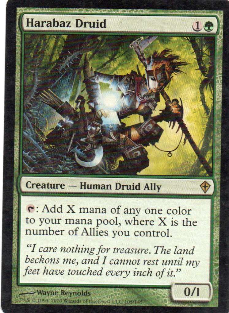 Harabaz Druid 105 Rare
