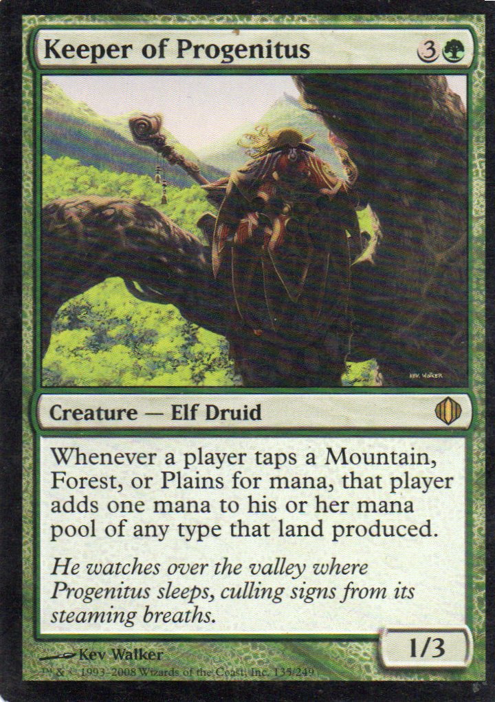 Keeper of Progenitus 135 Rare
