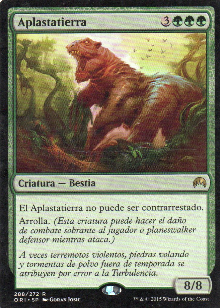 Aplastatierra ORI 288 Rare