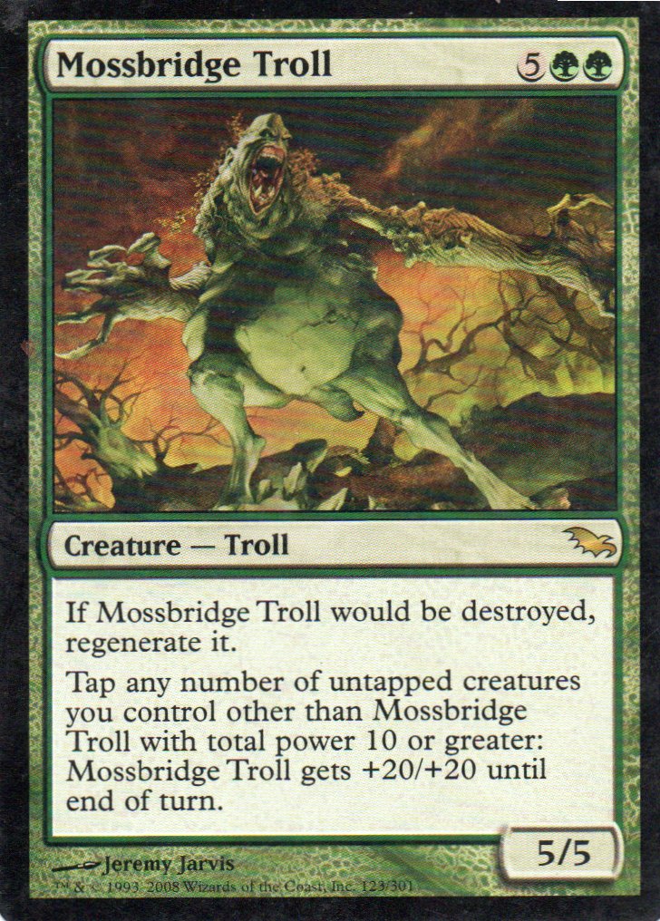 Mossbridge Troll 124 Rare