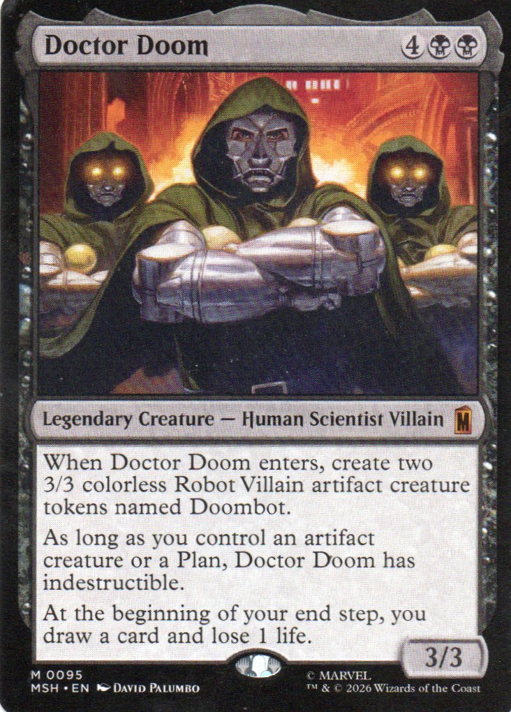 Doctor Doom MSH 095 Mythic rare