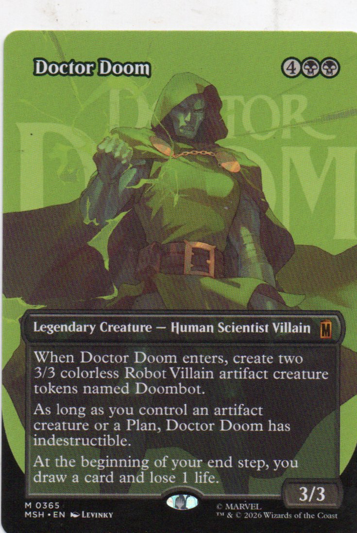 Doctor Doom MSH 365 Mythic rare