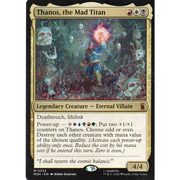 Thanos, the Mad Titan MSH 233 MYthic rare
