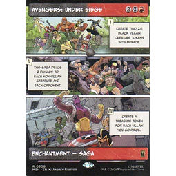 Avengers: Under Siege MSH 306 Rare