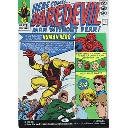 Daredevil, Man Without Fear MSH 398 Rare foil