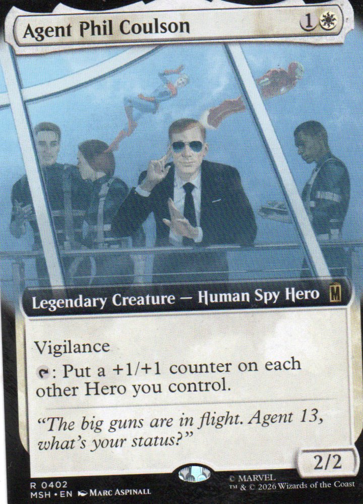 Agent Phil Coulson MSH 402 Rare
