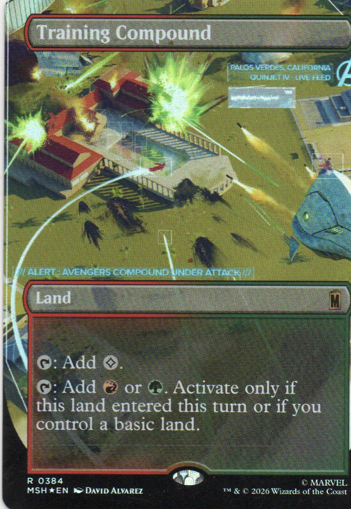 Training Compound MSH 384 Rare foil