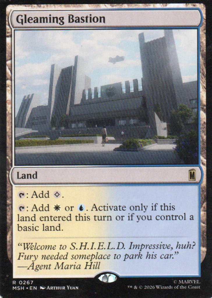 Gleaming Bastion MSH 267 Rare