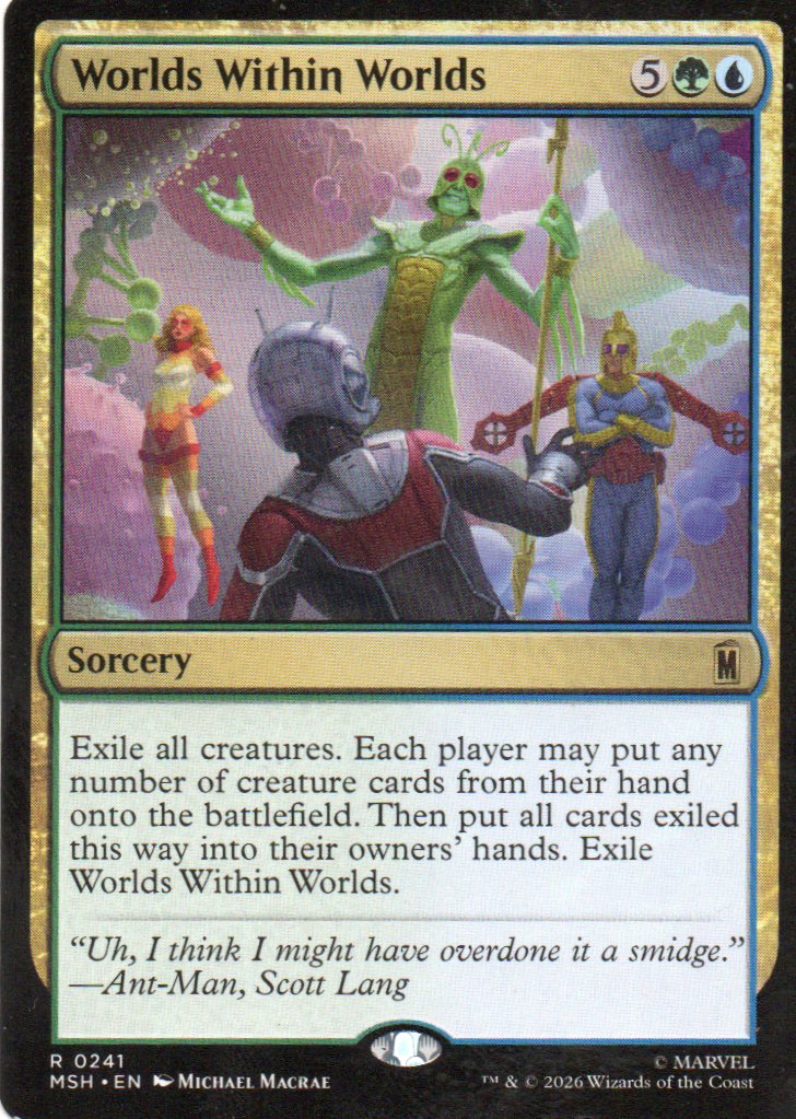 Worlds Within Worlds MSH 241 Rare