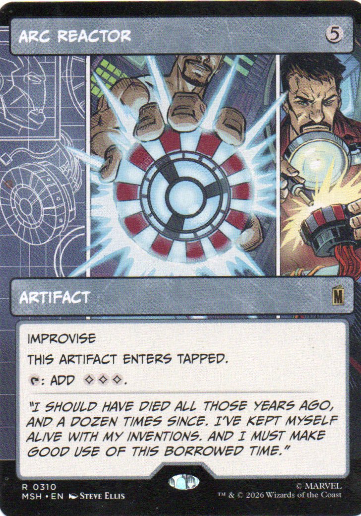 Arc Reactor MSH 310 Rare
