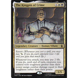 The Kingpin of Crime MSH 220 Rare