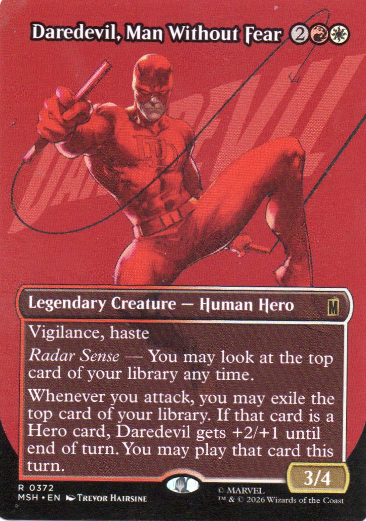 Daredevil, Man Without Fear MSH 372 Rare