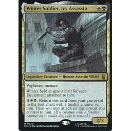 Winter Soldier, Icy Assassin MSH 239 Rare foil