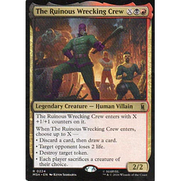 The Ruinous Wrecking Crew MSH 224 Rare