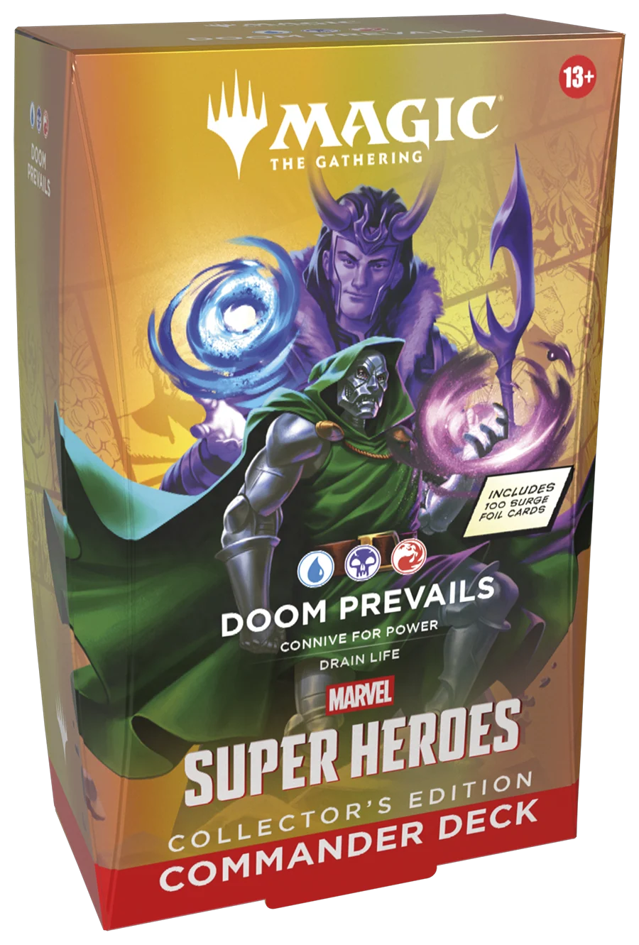 Magic en Ingles: Collector Commander Deck Doom Prevails - Marvel Super Heroes