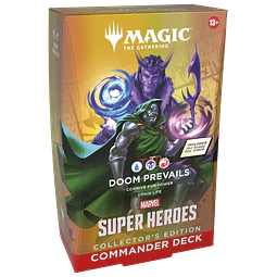 Magic en Ingles: Collector Commander Deck Doom Prevails - Marvel Super Heroes